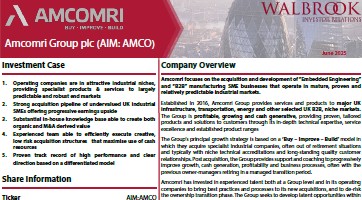 Amcomri Company Summary June 2025